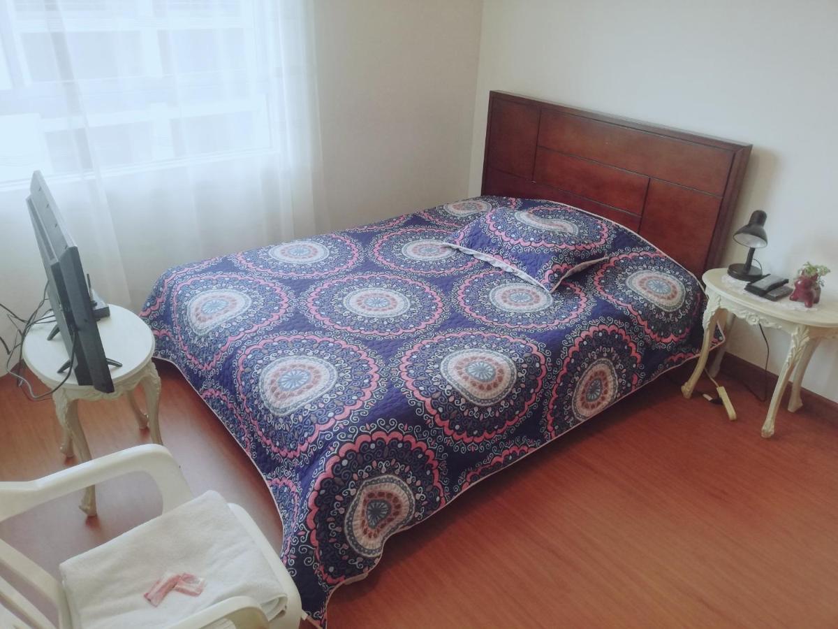 Habitacion Con Bano Privado Tunja Exterior foto